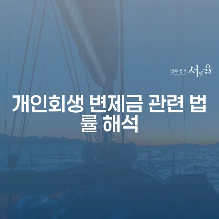 개인회생 변제금 관련 법률 해석: 당신의 채무 문제 해결을 위한 길잡이!