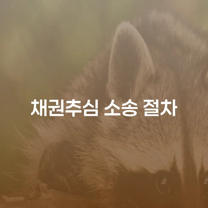 채권추심 소송 절차를 처음 접하는 분들을 위한 필수 가이드